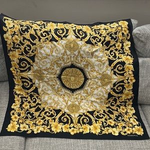 VERSACE ORIGINAL SILK SQUARE SCARF